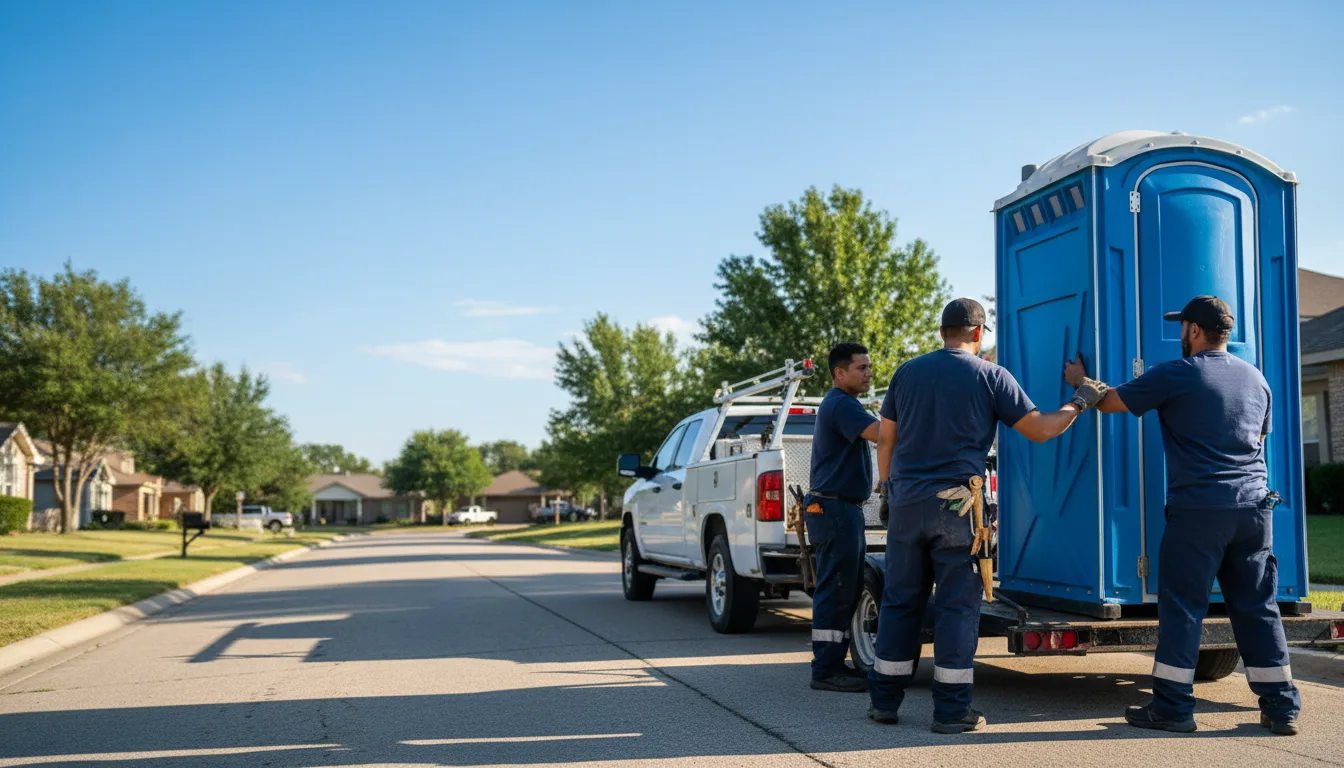Portable Toilet Rental in New Berlin, IL near me